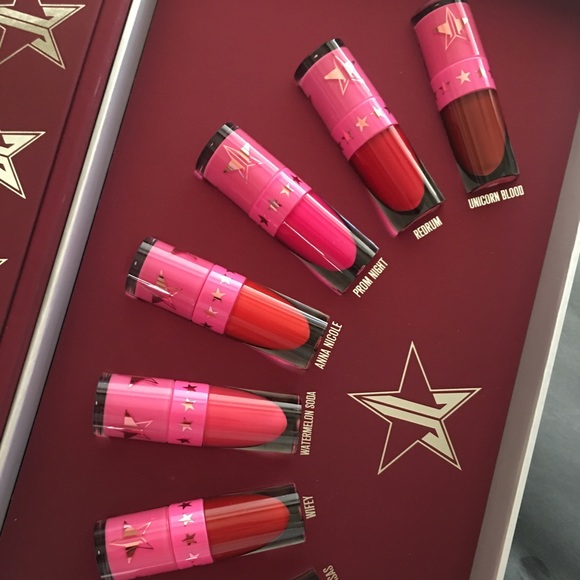 Jeffree Star ⭐️ Mini Red&pink Lipstick Set